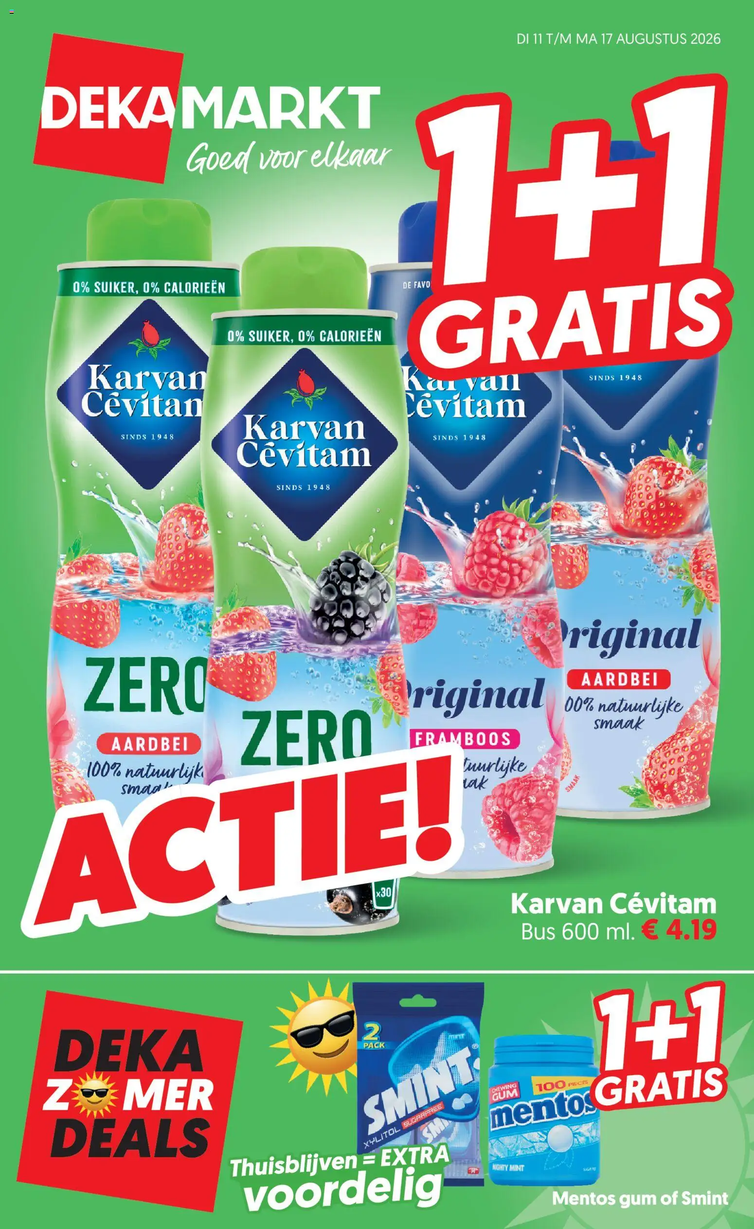 {H1} | Pagina: 1 | Producten: Gum, Aardbei