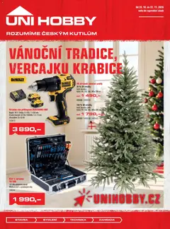 Náhled letáku Uni Hobby leták od 29.10.2026