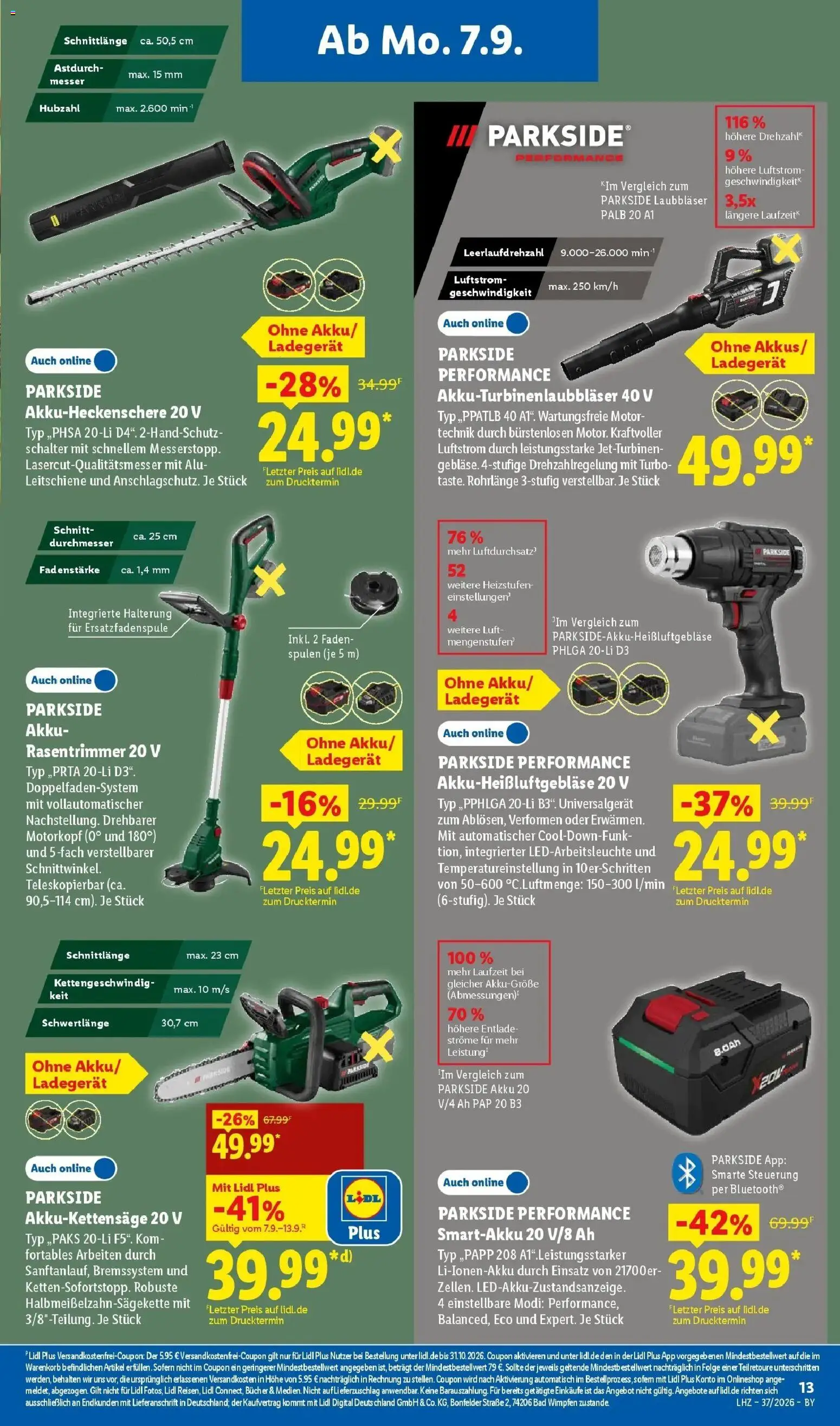 Lidl Prospekt Hof-innenstadt (ab 07.09.2026) zum Blättern » Angebote | Seite: 31 | Produkte: String, Bad, Ladegerät