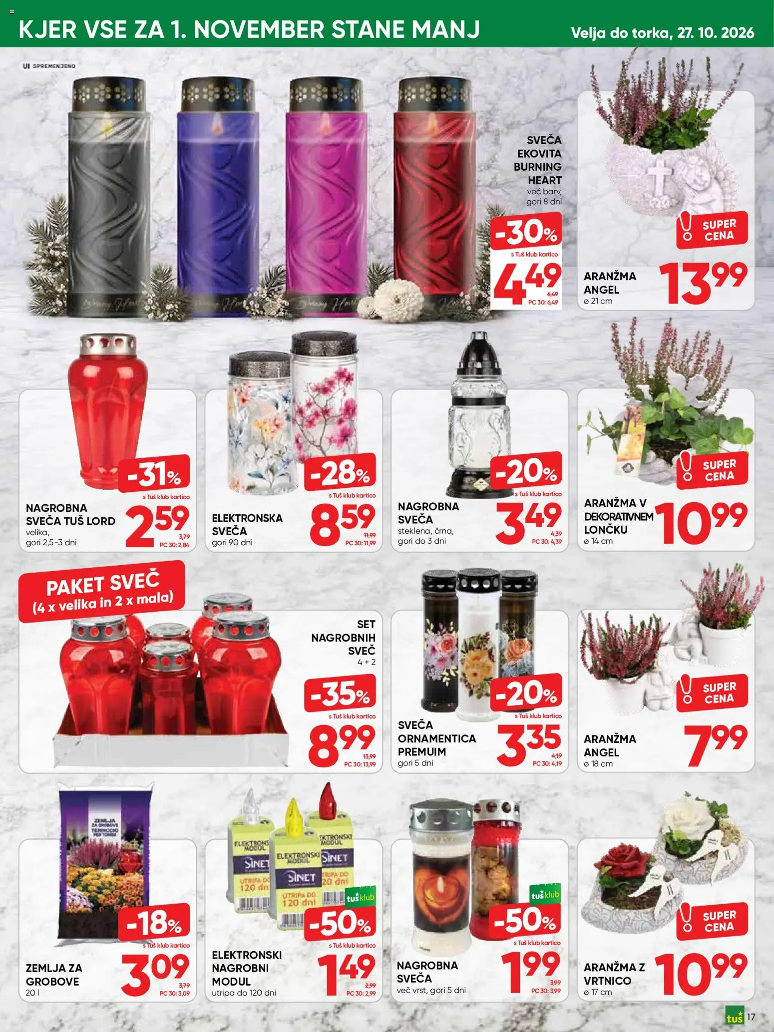 Novi Tuš katalog ponudbe – veljaven od 14.10.2026 | Stran: 17