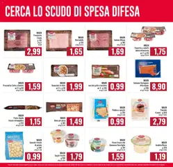 Anteprima del volantino Famila volantino Spesa Difesa valido a partire dal 08/10/2026 | Pagina: 6 | Prodotti: Salmone, Pasta sfoglia, Patate, Sugo