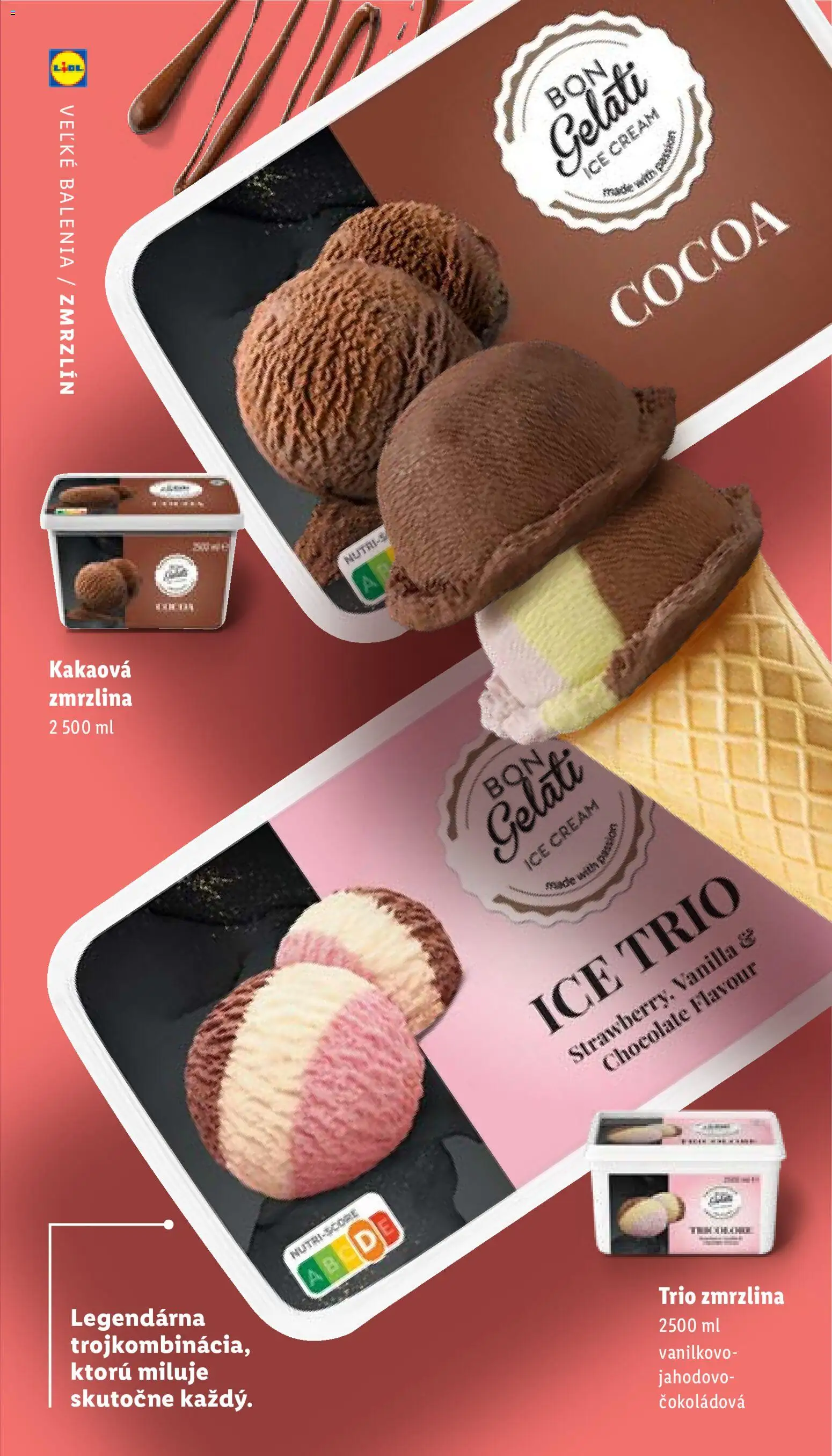 Nové Lidl akcie – leták je platný od 05.05.2026 | Strana: 3 | Produkty: Zmrzlina