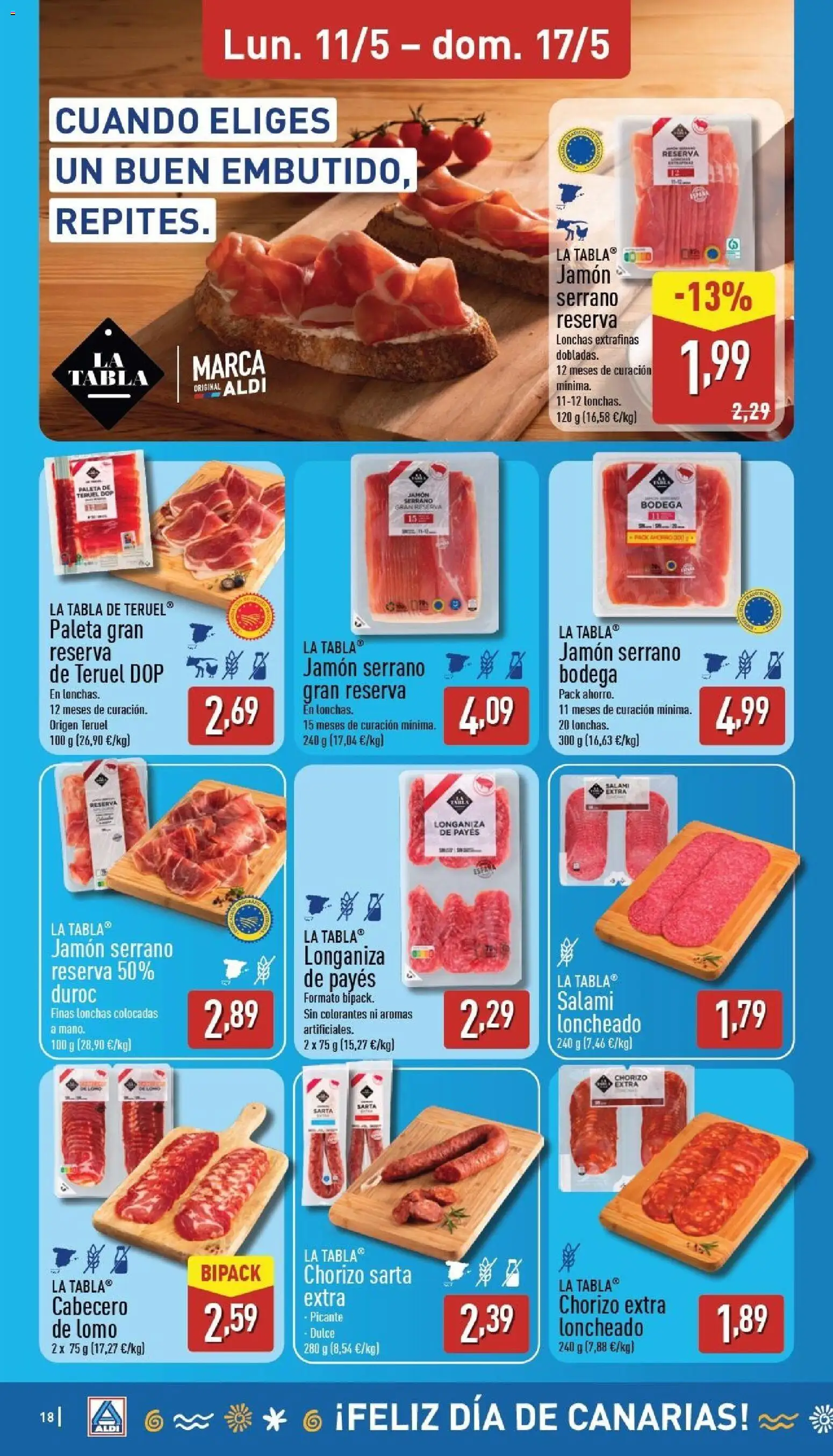 Aldi folleto Canarias │ válido desde el 11.05.2026 | Página: 18