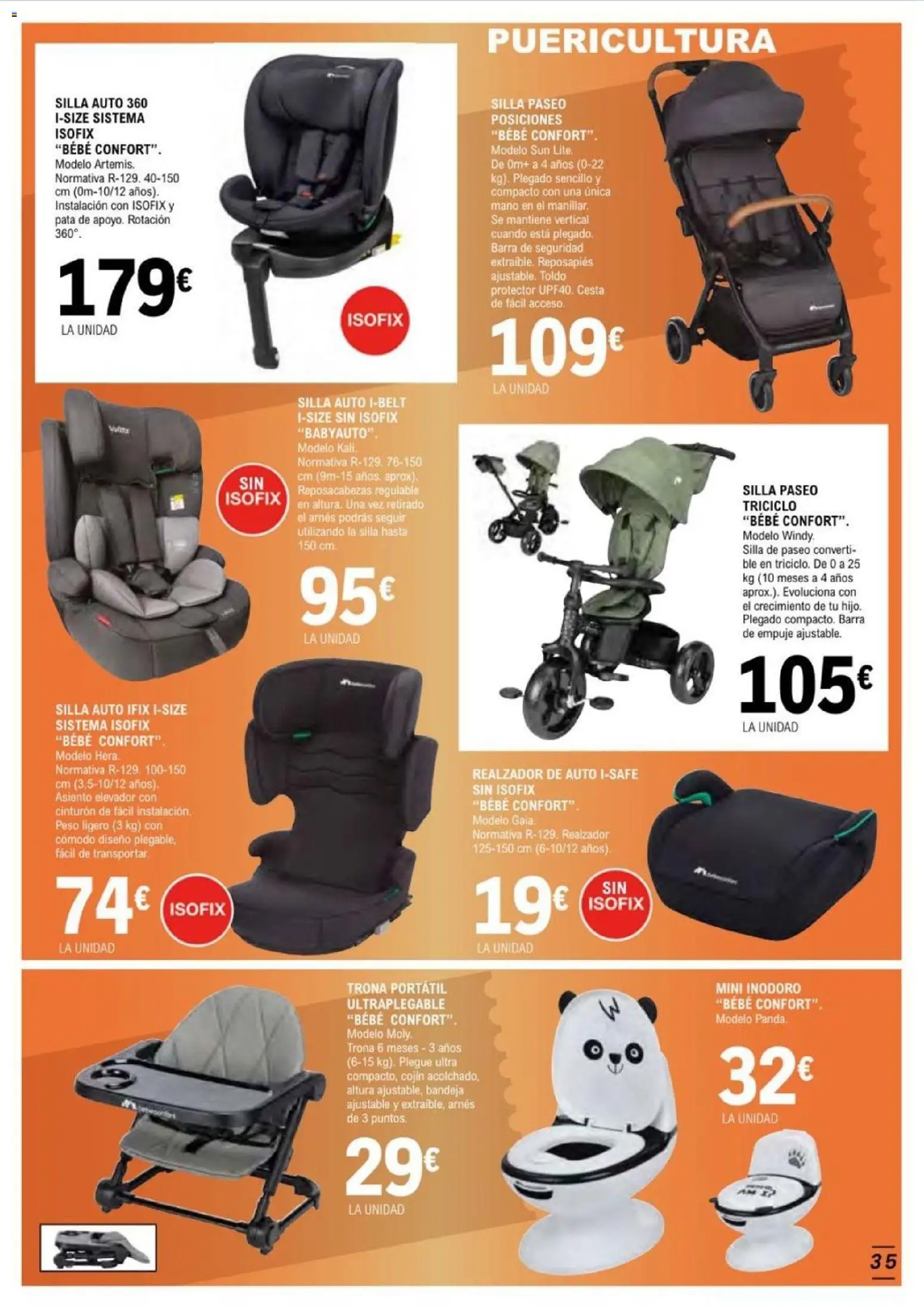 E.Leclerc folleto Salamanca │ válido desde el 17.06.2026 | Página: 35 | Productos: Reposapiés, Peso, Bandeja, Cesta