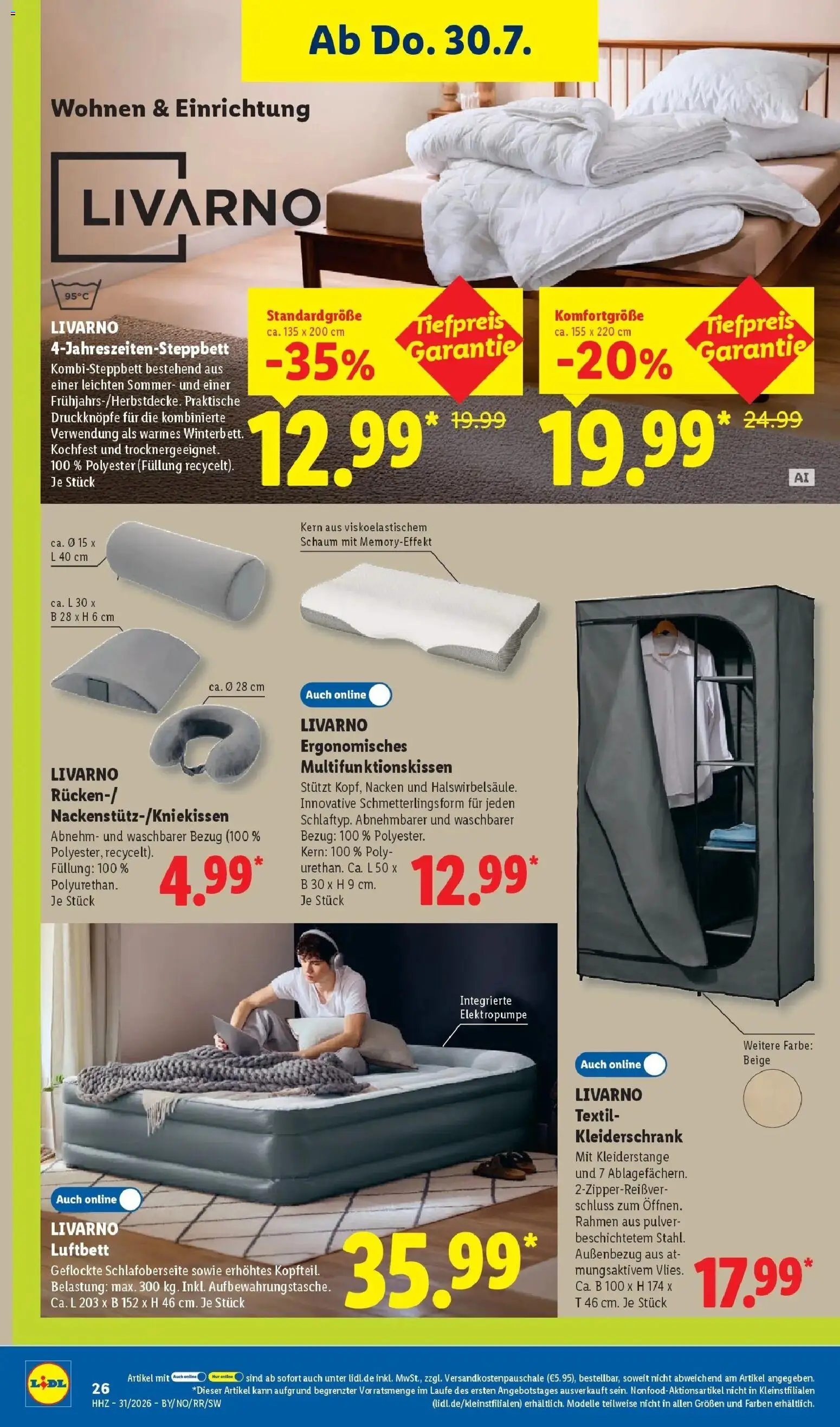 Lidl Prospekt Villingen-schwenningen – gültig ab 27.07.2026 | Seite: 42 | Produkte: Kleiderschrank