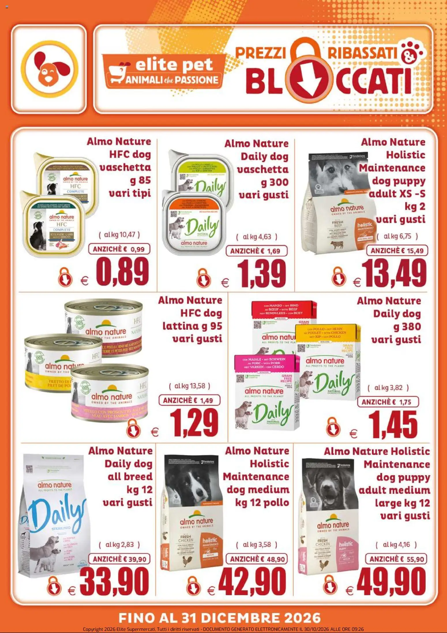 Volantino Elite Supermercati del 30/10/2026 | Pagina: 15