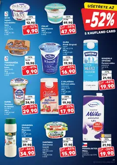 Náhled letáku SKYR Jogurt islandského typu, tuk 0,1%, různé druhy, 130 g od 20.05.2026 | Strana: 21