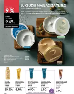 Katalog Avon 6/2026 - Pregled kataloga iz trgovine Avon, vrijedi od 31.05.2026 | Stranica: 150 | Proizvodi: Maska, Maslac, Ulje, Krema