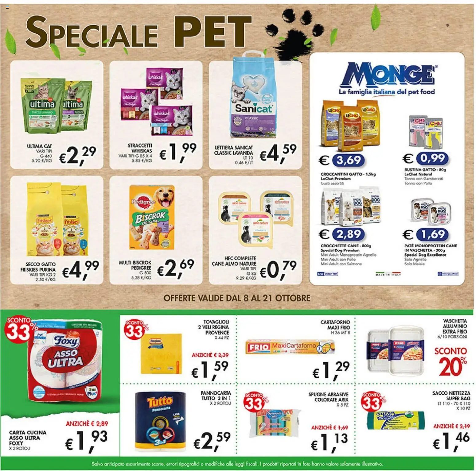 Volantino Coal del 08/10/2026 | Pagina: 19 | Prodotti: Salmone, Crocchette, Alluminio, Gamberetti