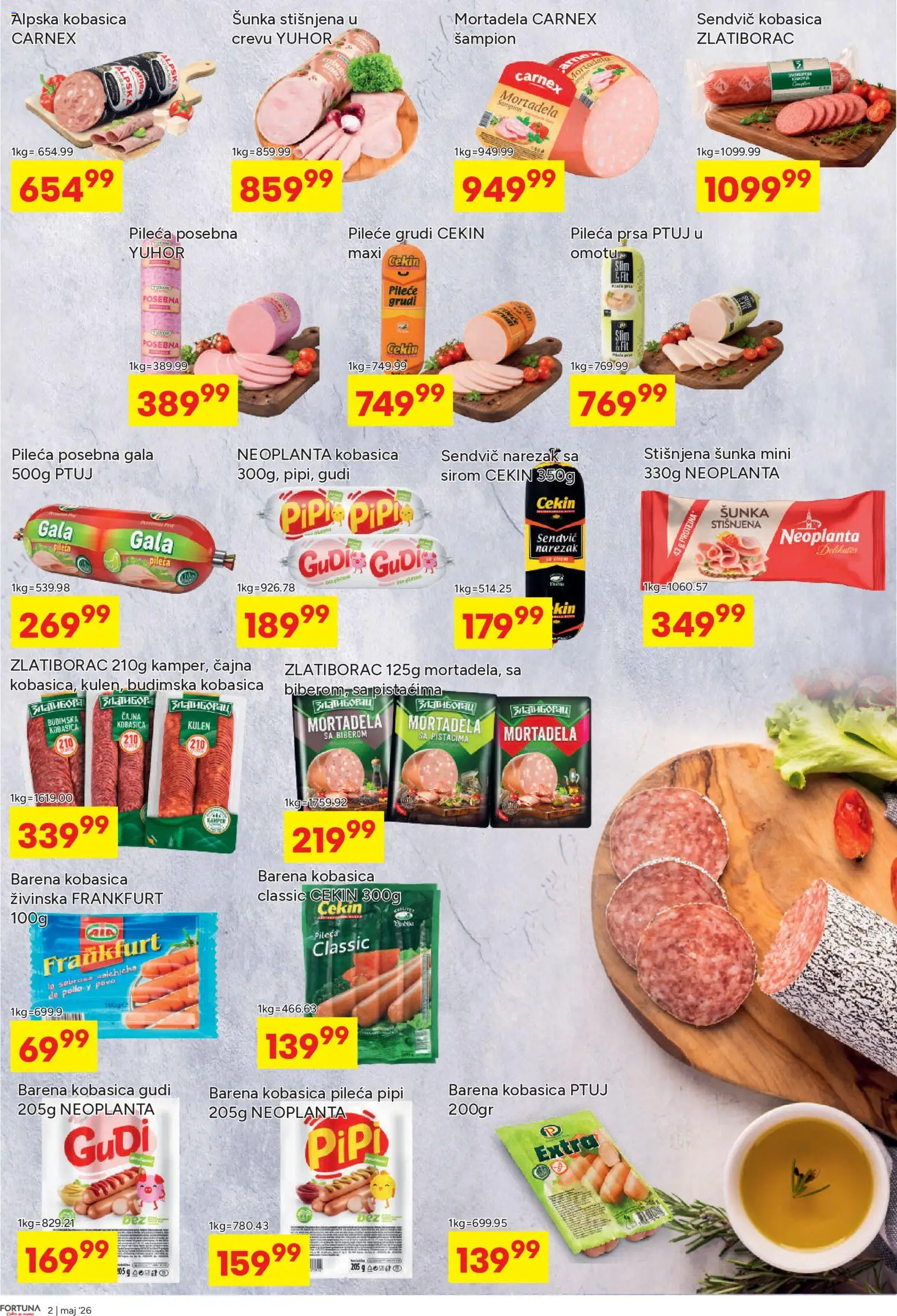 Fortuna Market katalog - važi od 11.05.2026 | Strana: 2