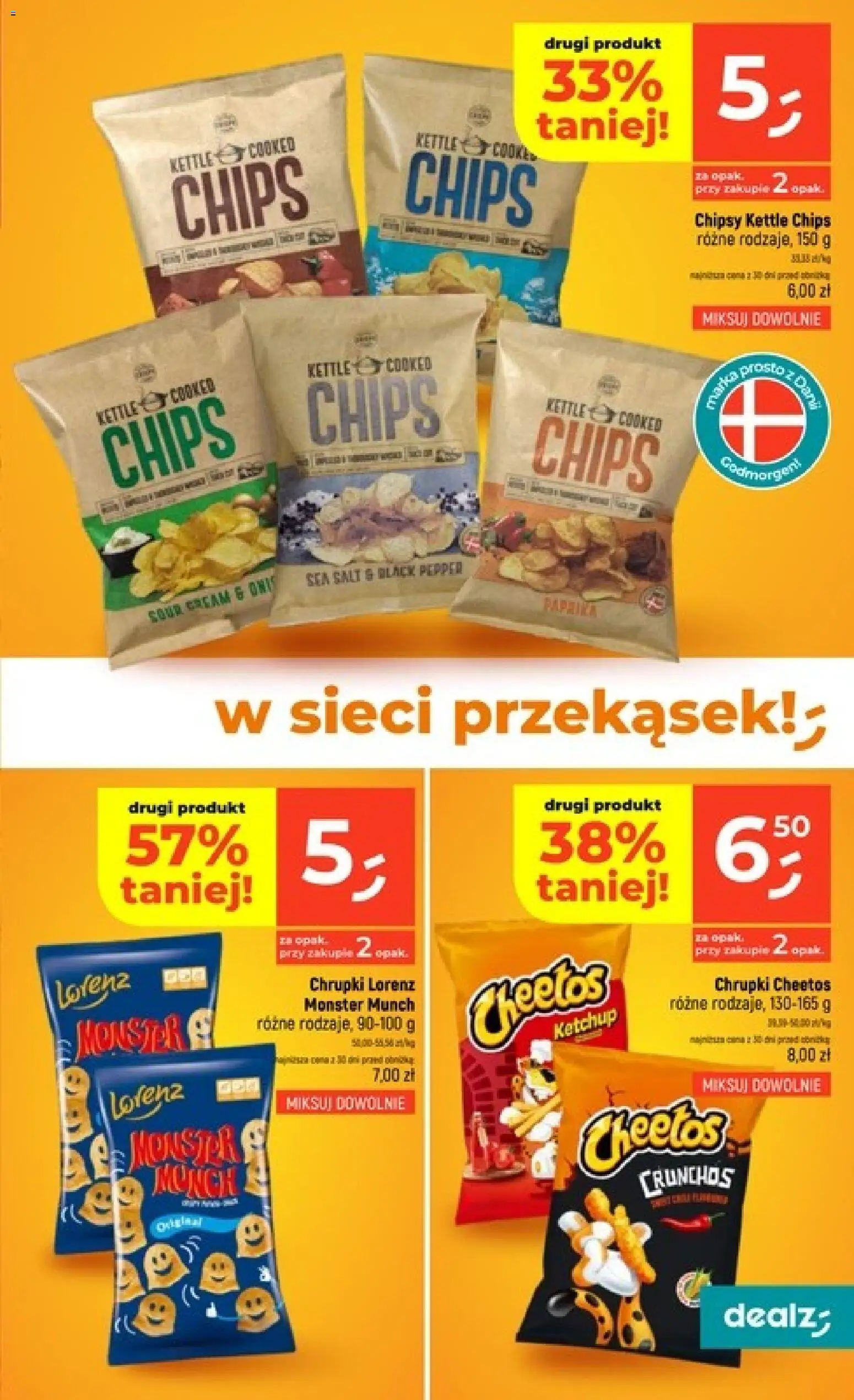 Dealz gazetka od 30.07.2026 | Strona: 17 | Produkty: Chipsy, Ketchup, Chrupki