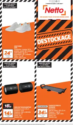 Netto - Prévisualisation de Netto - Destockage de juin valide à partir de 02.06.2026