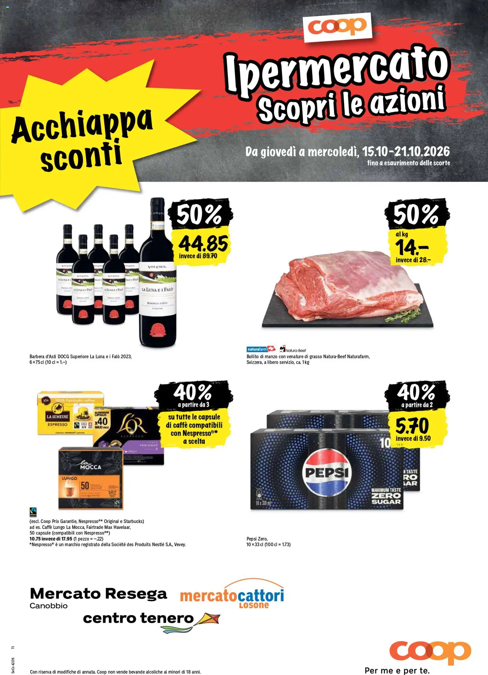 Coop aktionen IT – gültig ab 15.10.2026 | Seite: 21
