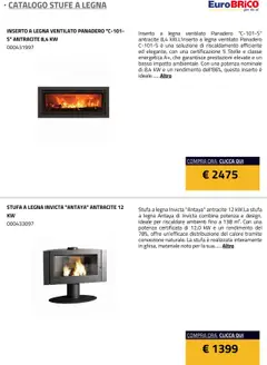Anteprima del volantino Eurobrico Stufe a Legna catalogo valido a partire dal 23.07.2025 | Pagina: 36 | Prodotti: Stufa a legna, Stufa
