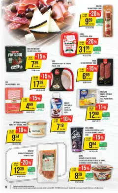Ofertele Mega Image valabile de la 09.07.2026 | Pagină: 12 | Produse: Migdale, Lapte, Salam, Șuncă