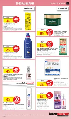 Intermarché - Prévisualisation de Intermarché Découvrez nos offres de la semaine valide à partir de 13/10/2026 | Page: 15 | Produits: Body, Creme visage, Serum, Colle