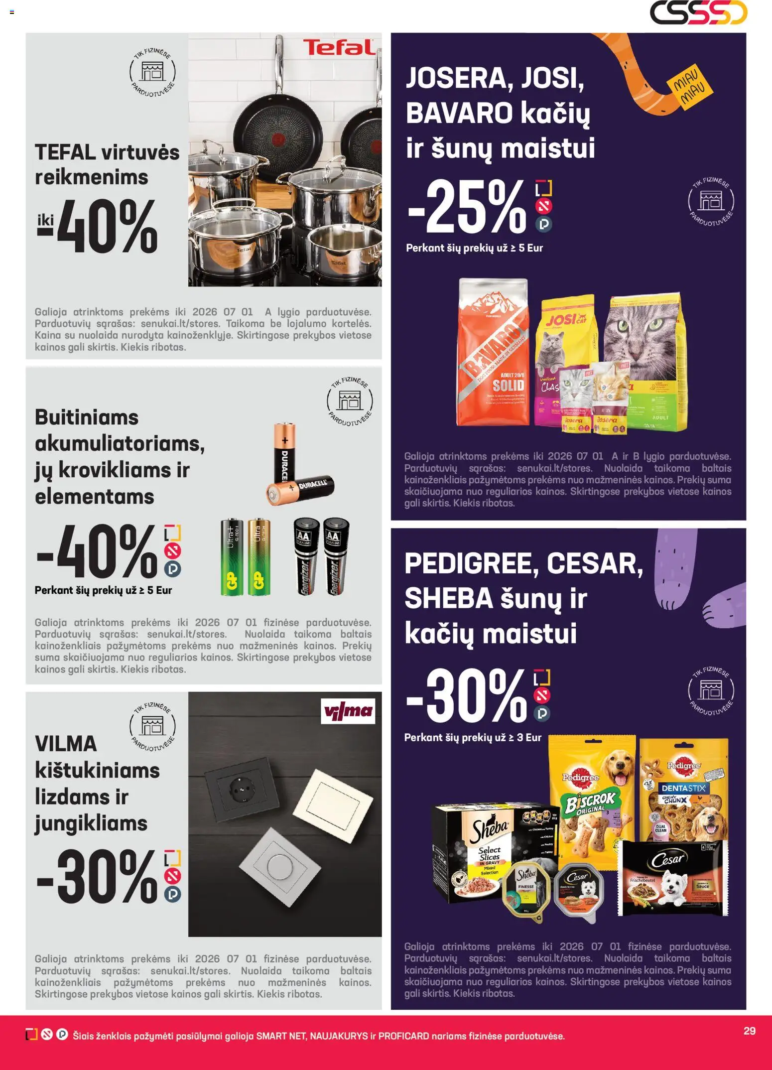 Senukai akcijos nuo 18.06.2026 | Puslapis: 29