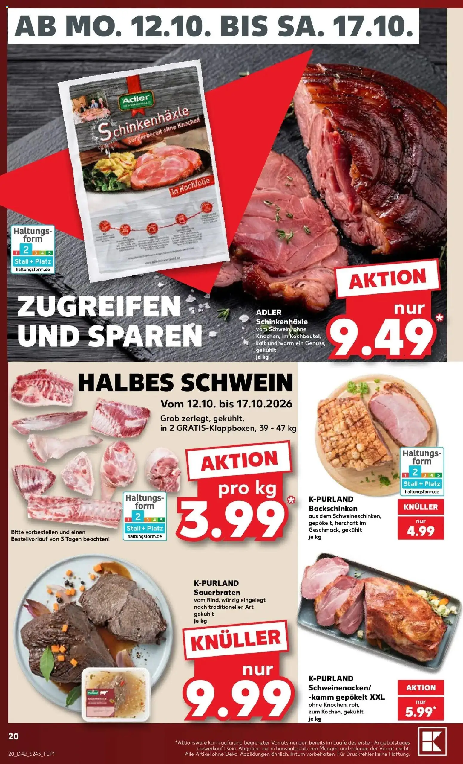 Prospekt Kaufland ab 12.10.2026 » Angebote Online zum Blättern | Seite: 24
