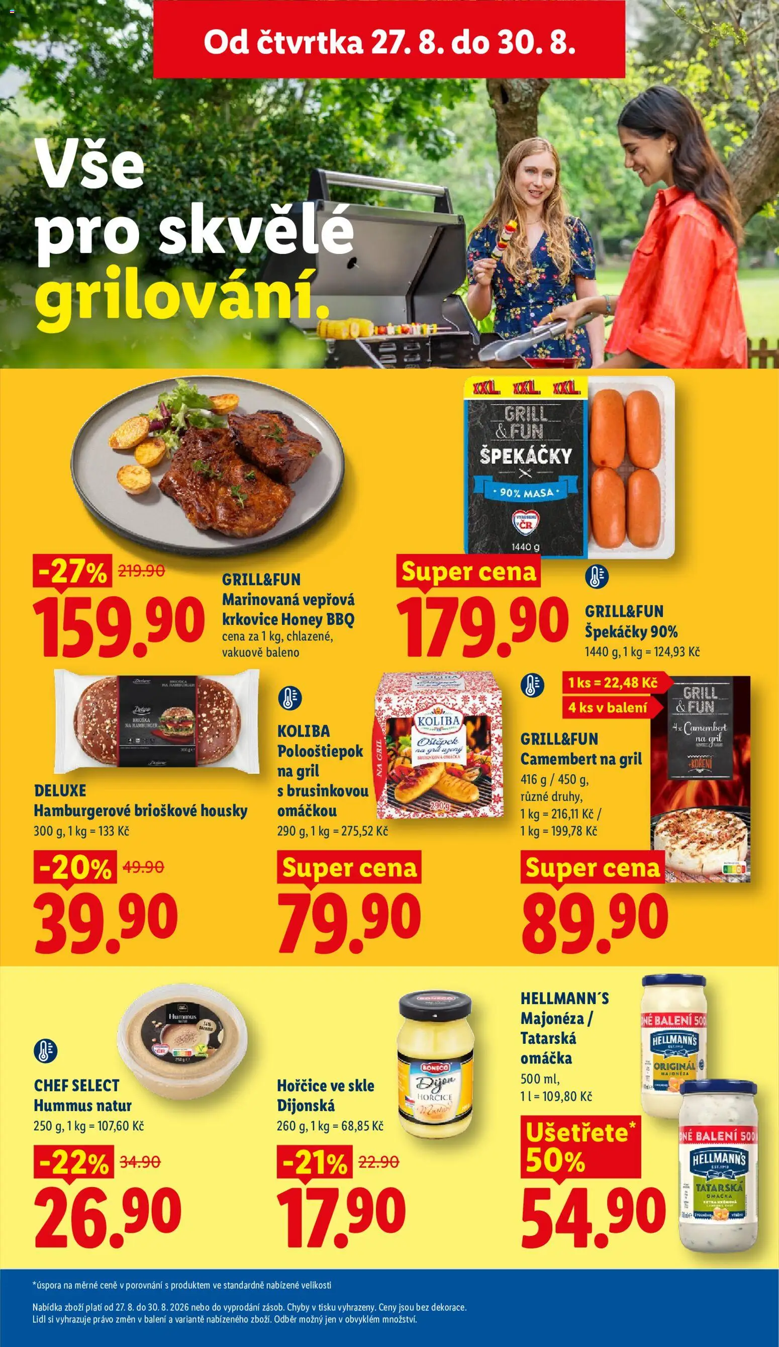 Lidl leták od 27.08.2026 | Strana: 21 | Produkty: Koření, Hořčice, Majonéza, Polooštiěpok