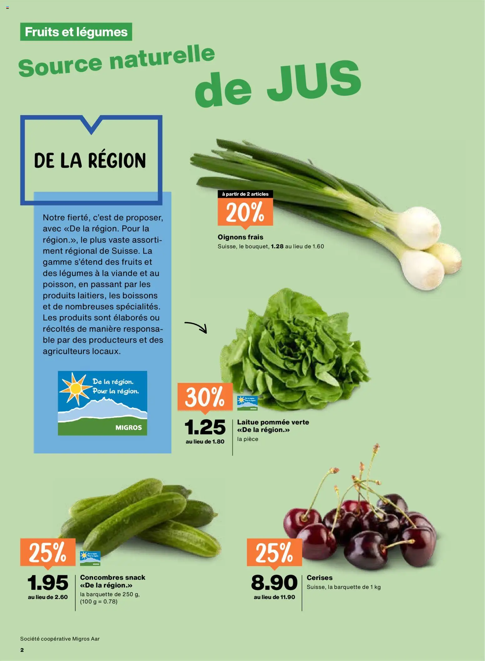 Migros aktionen FR – gültig ab 02.07.2026 | Seite: 2