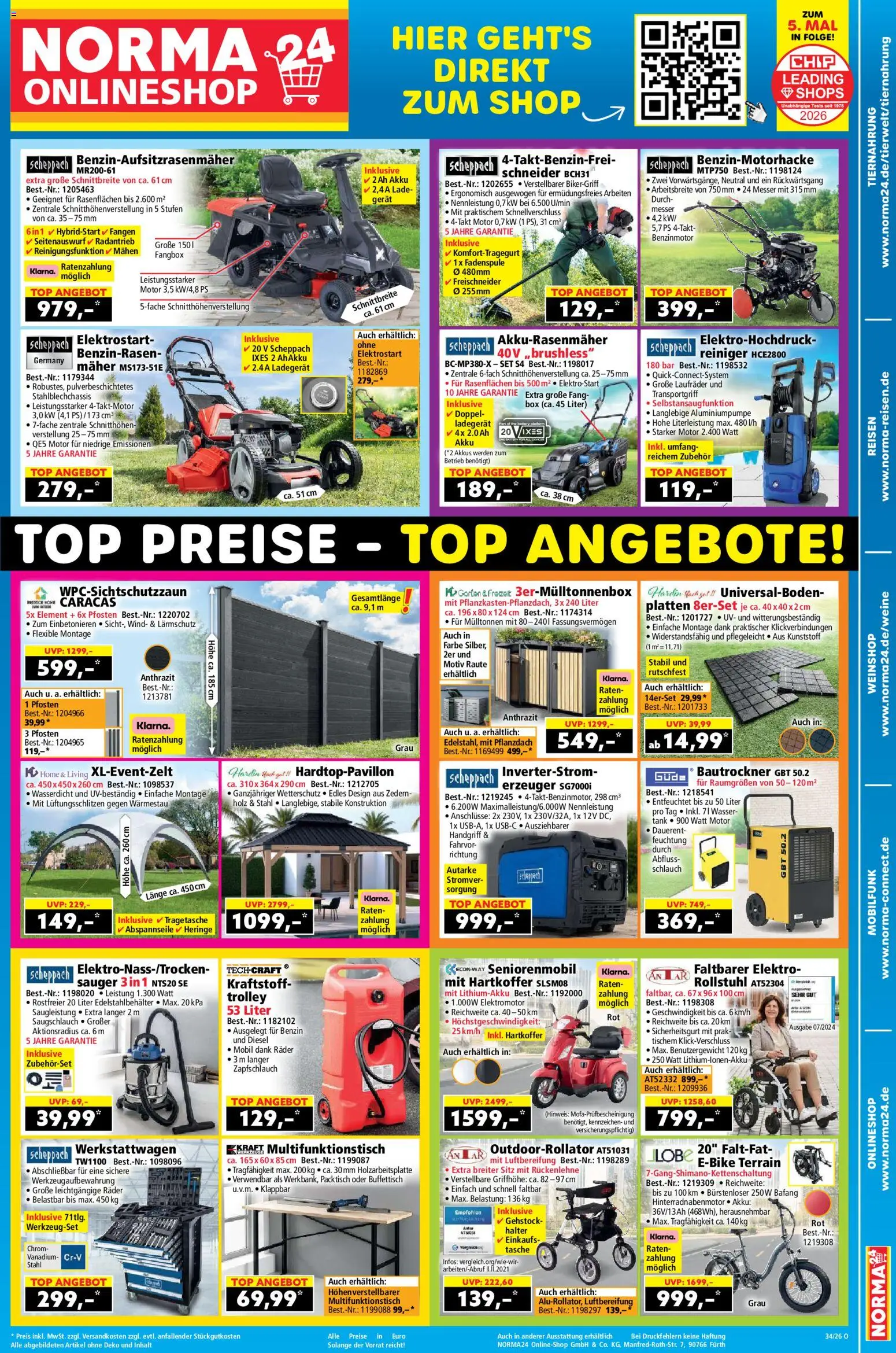 Norma Prospekt – gültig ab 17.08.2026 | Seite: 17 | Produkte: Top, Tasche, Box, Wasser