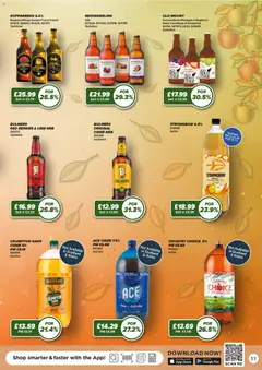 Preview of Bestway - The Big Deals Brochure valid from 17/07/2026 | Page: 11 | Products: Fagyasztott gyümölcs, Apple, Kiwi, Apple cider