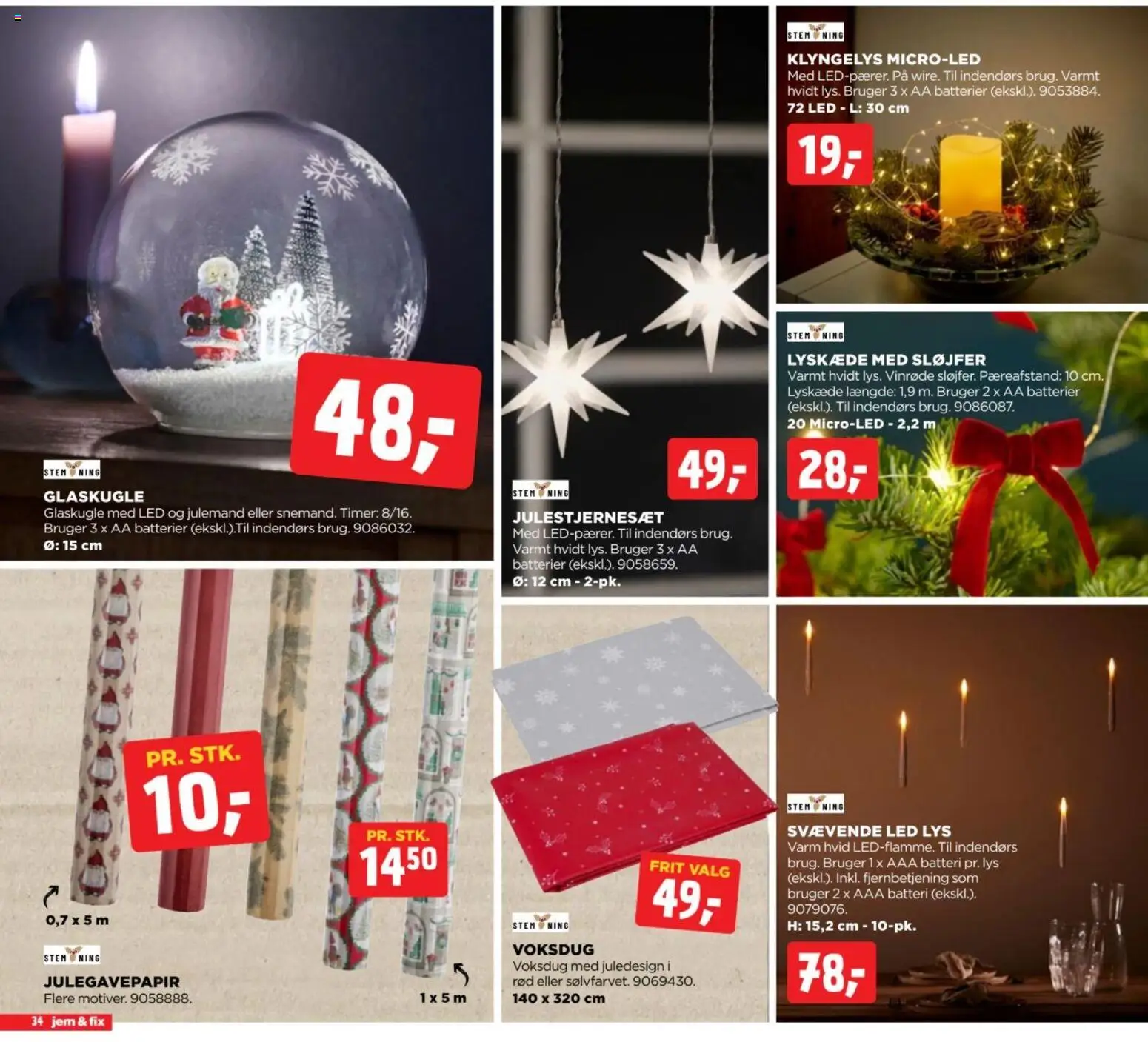 Jem & fix tilbudsavis – gyldig fra 25/10/2026 | Side: 34