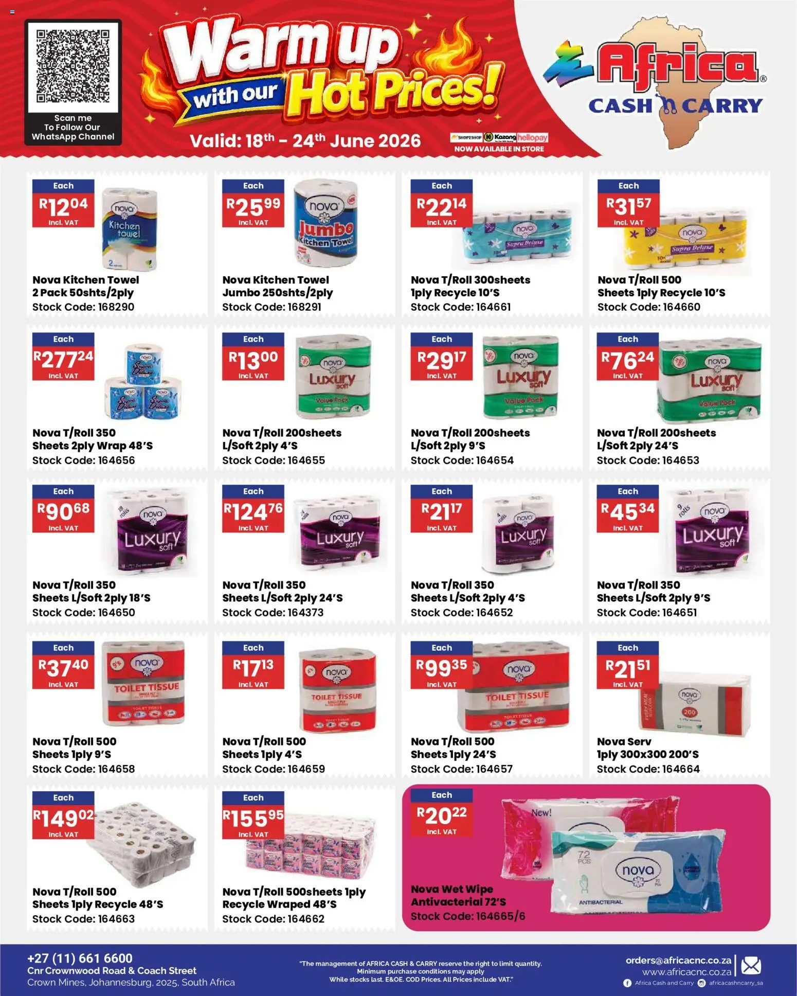 New Africa Cash & Carry catalogue – valid from 18.06.2026 | Page: 60