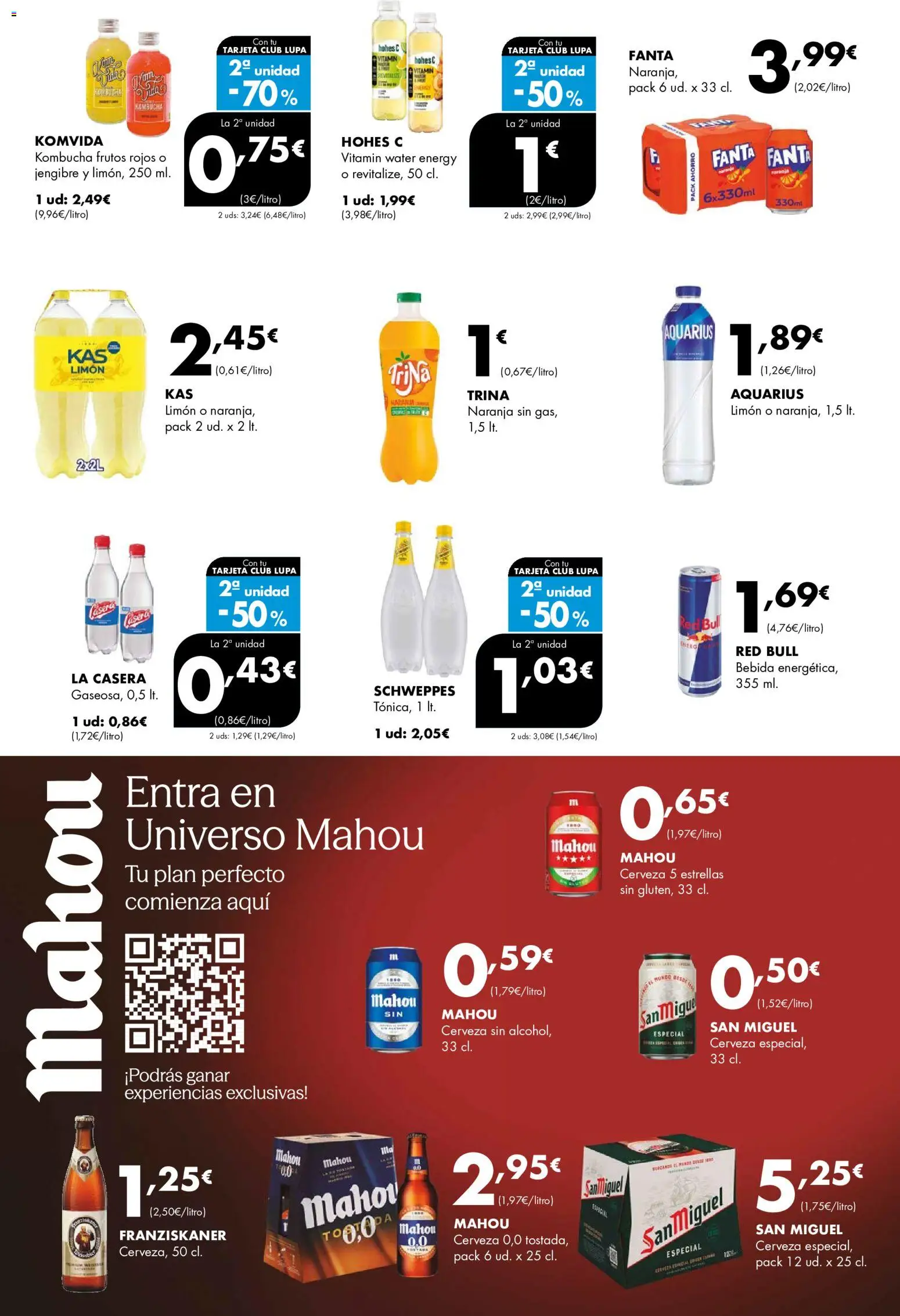 Lupa Supermercados folleto │ válido desde el 21.05.2026 | Página: 18 | Productos: Cerveza