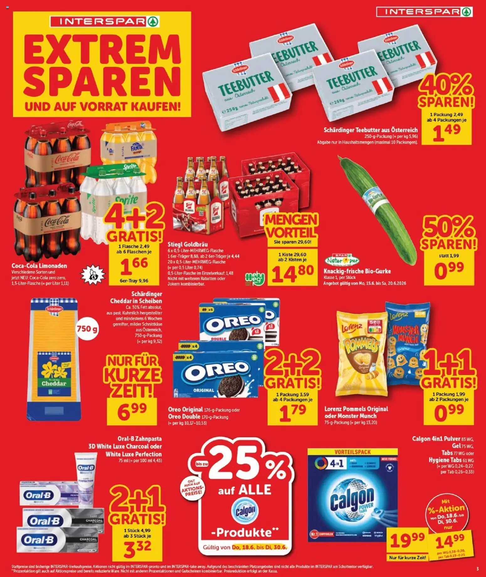 Interspar Flugblatt - Burgenland Nord gültig ab 18.06.2026 | Seite: 3 | Produkte: Zahnpasta