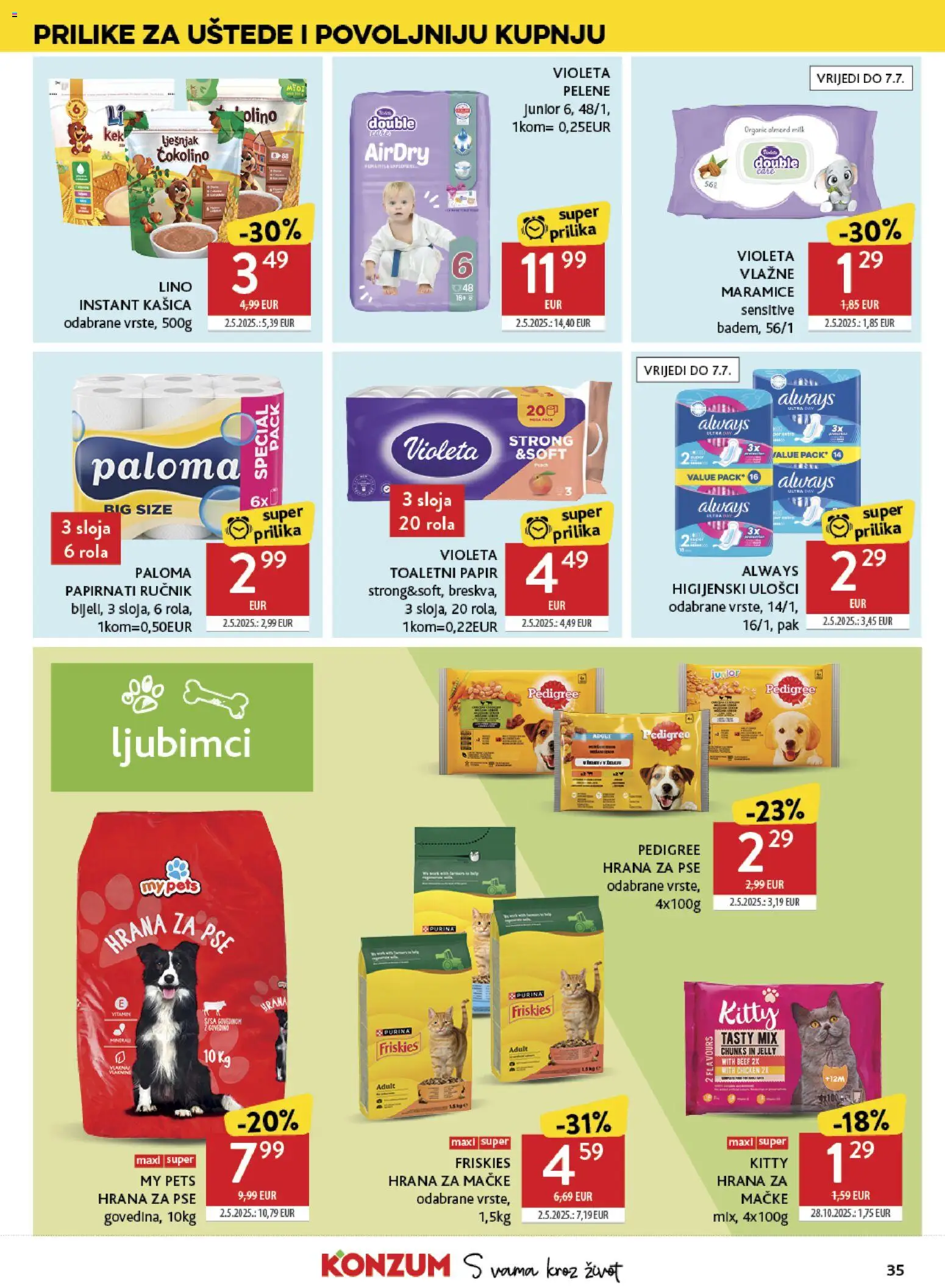 Konzum HR akciós ujság - amely érvényes a következő dátumtól: 24.06.2026 | Oldal: 35