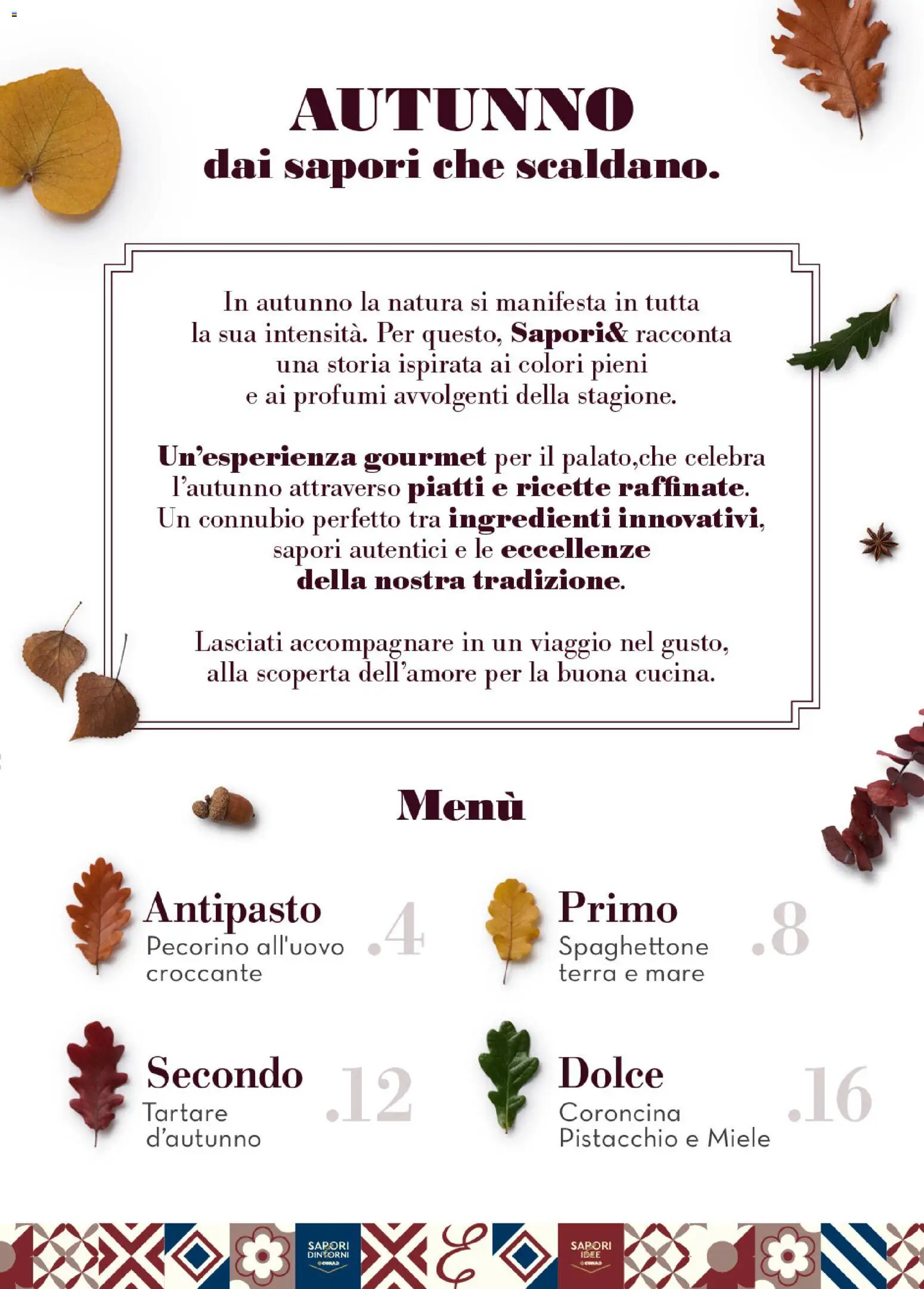 Volantino Conad del 09/09/2026 | Pagina: 3 | Prodotti: Pistacchio, Ingredienti, Miele, Terra