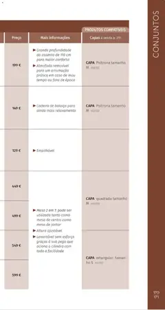 Pré-visualização Hôma - Catálogo Hespéride válido de 11.05.2026 | Página: 341 | Produtos: Poltrona, Mesa, Cadeira, Mesa de jantar