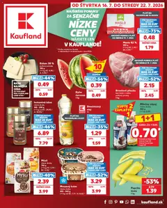 Kaufland leták platný od 16.07.2026