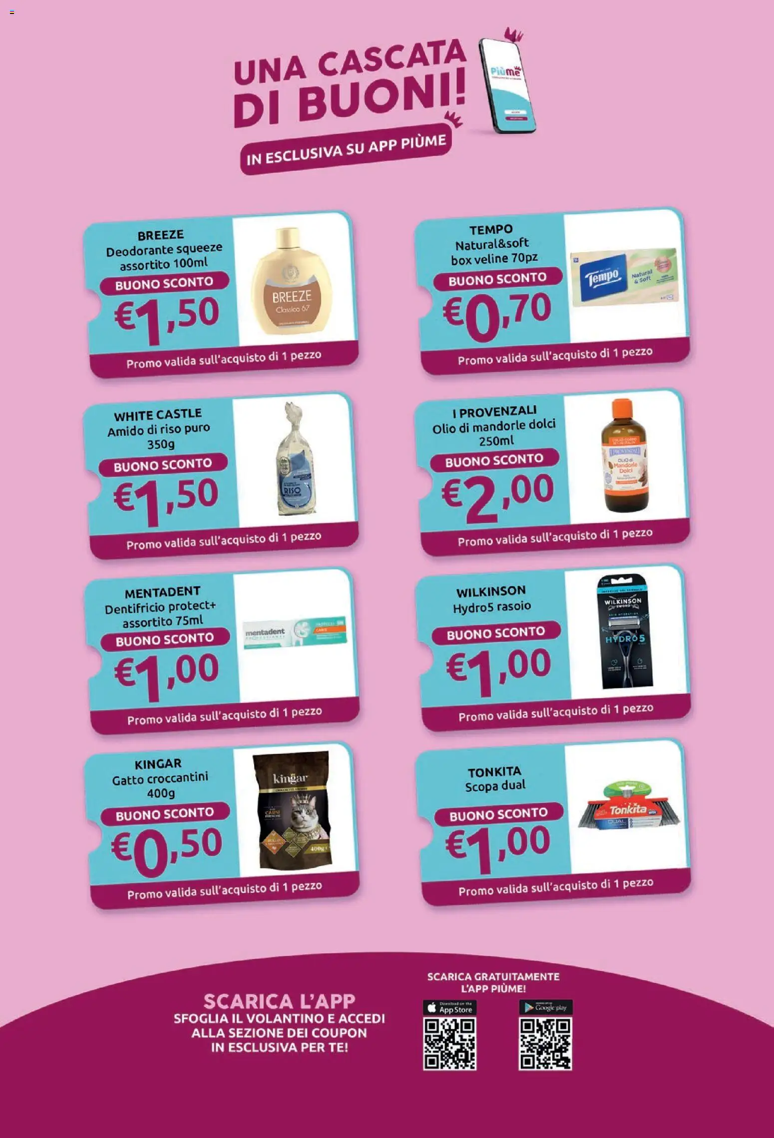 Volantino IperSoap del 01.06.2026 | Pagina: 28 | Prodotti: Rasoio, Deodorante, Veline, Scopa
