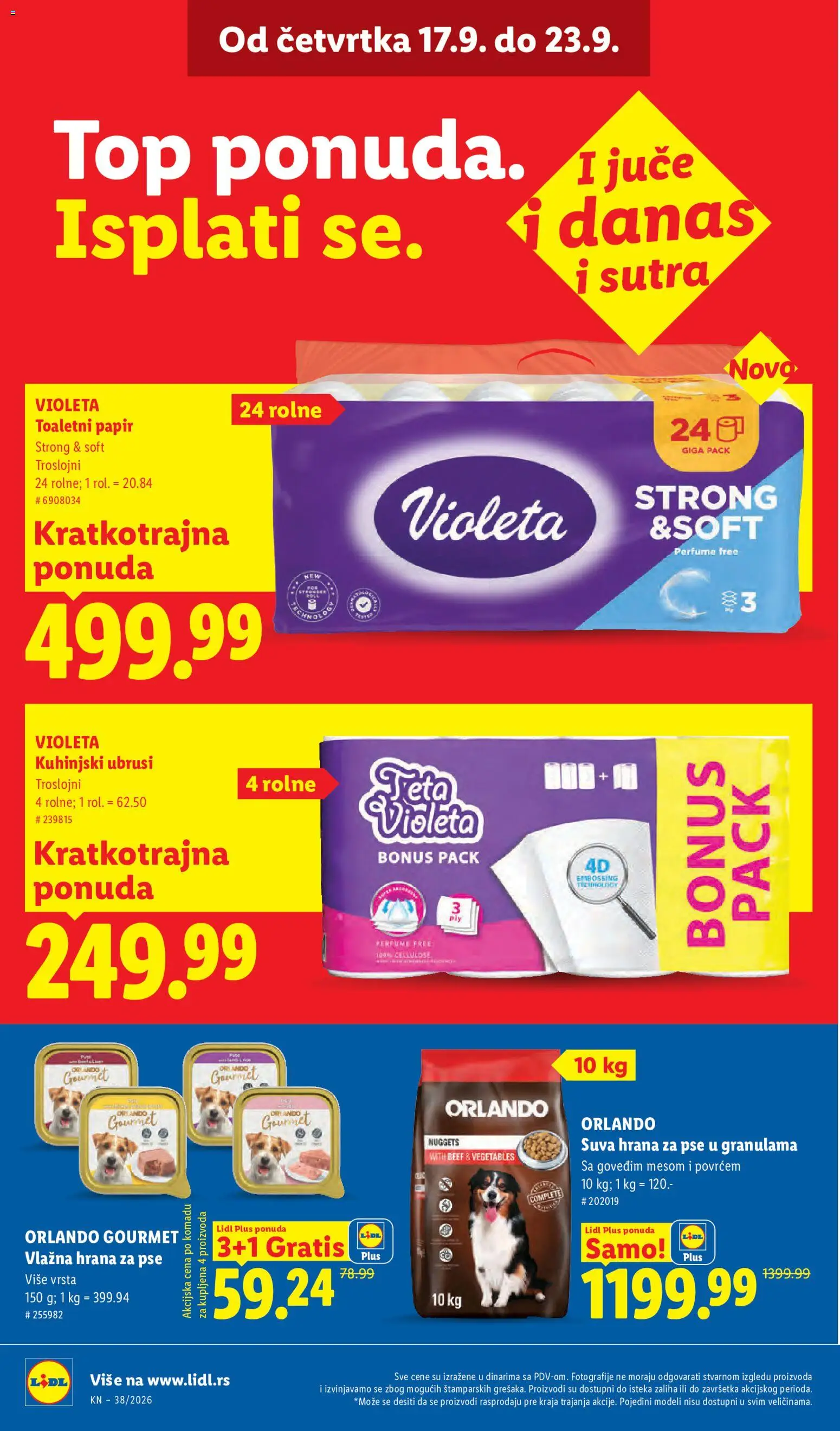 Lidl katalog - važi od 17.09.2026 | Strana: 36