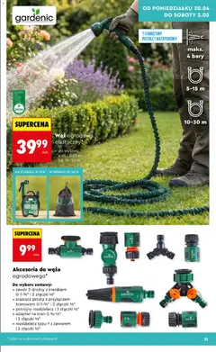 Pogląd oferty "Wąż ogrodowy elastyczny, do wyboru o dł.: 5-15 m lub 10-30 m" - ważna od 20.04.2026 | Strona: 11