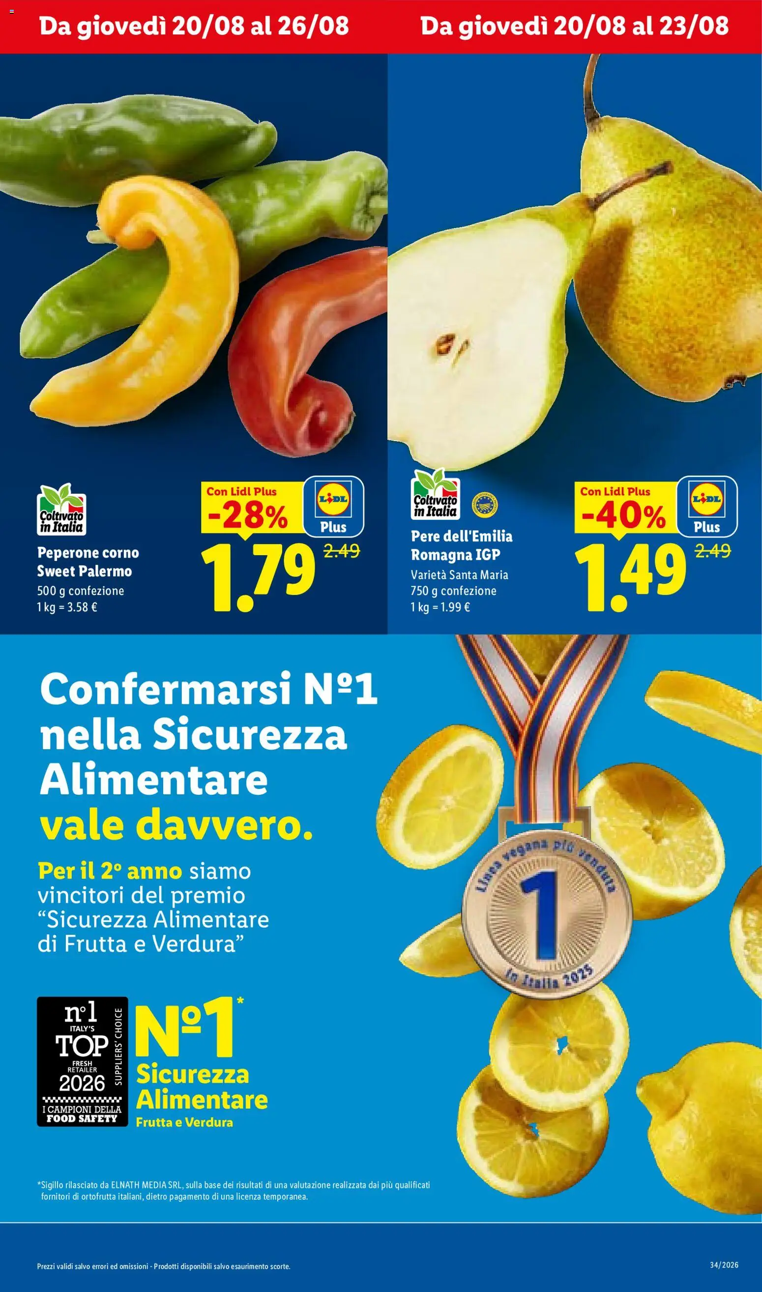 Volantino Lidl del 20/08/2026 | Pagina: 5