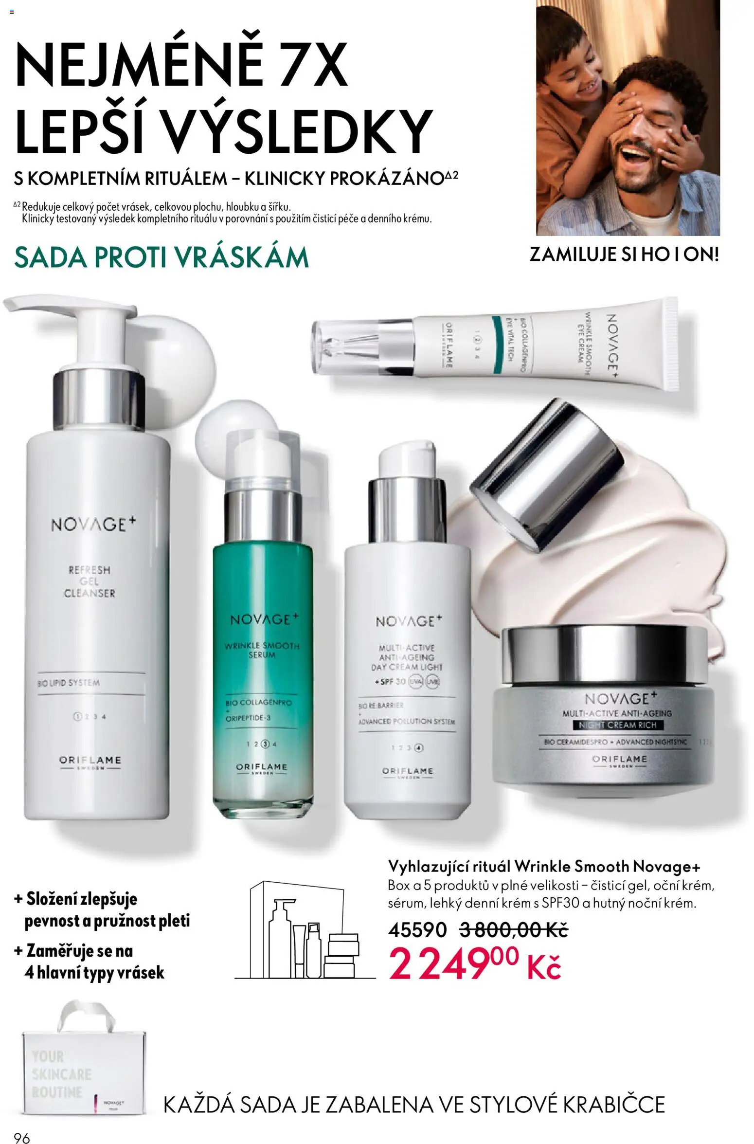 Oriflame katalog č. 08/2026 od 27.05.2026 | Strana: 96 | Produkty: Box, Sérum, Krém