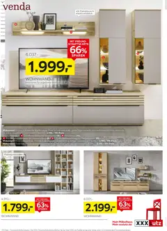 XXXLutz Deutschlands größter SSV ab 20.06.2026 gültig | Seite: 11 | Produkte: Wohnwand, Wandboard, Hängevitrine