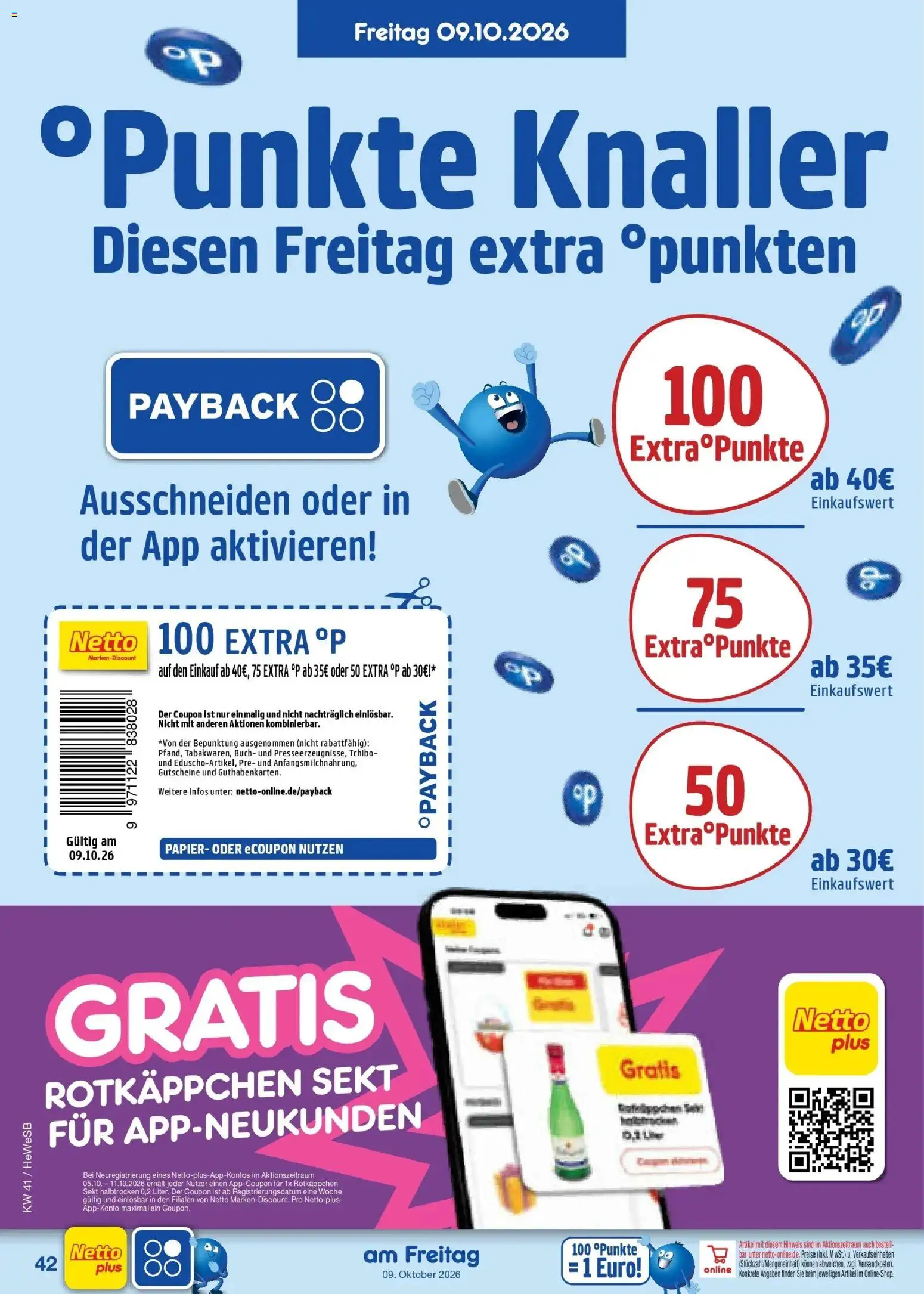 Netto Marken-Discount Prospekt Hamburg (ab 05.10.2026) » Angebote | Seite: 54 | Produkte: Rotkappchen sekt, Sekt, Rotkäppchen