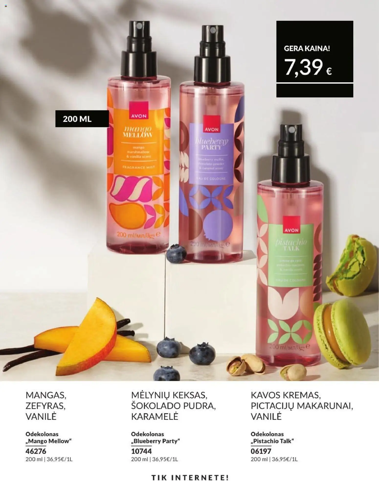 AVON akcijos nuo 2026.09.01 | Puslapis: 201 | Prekių: Vanilė