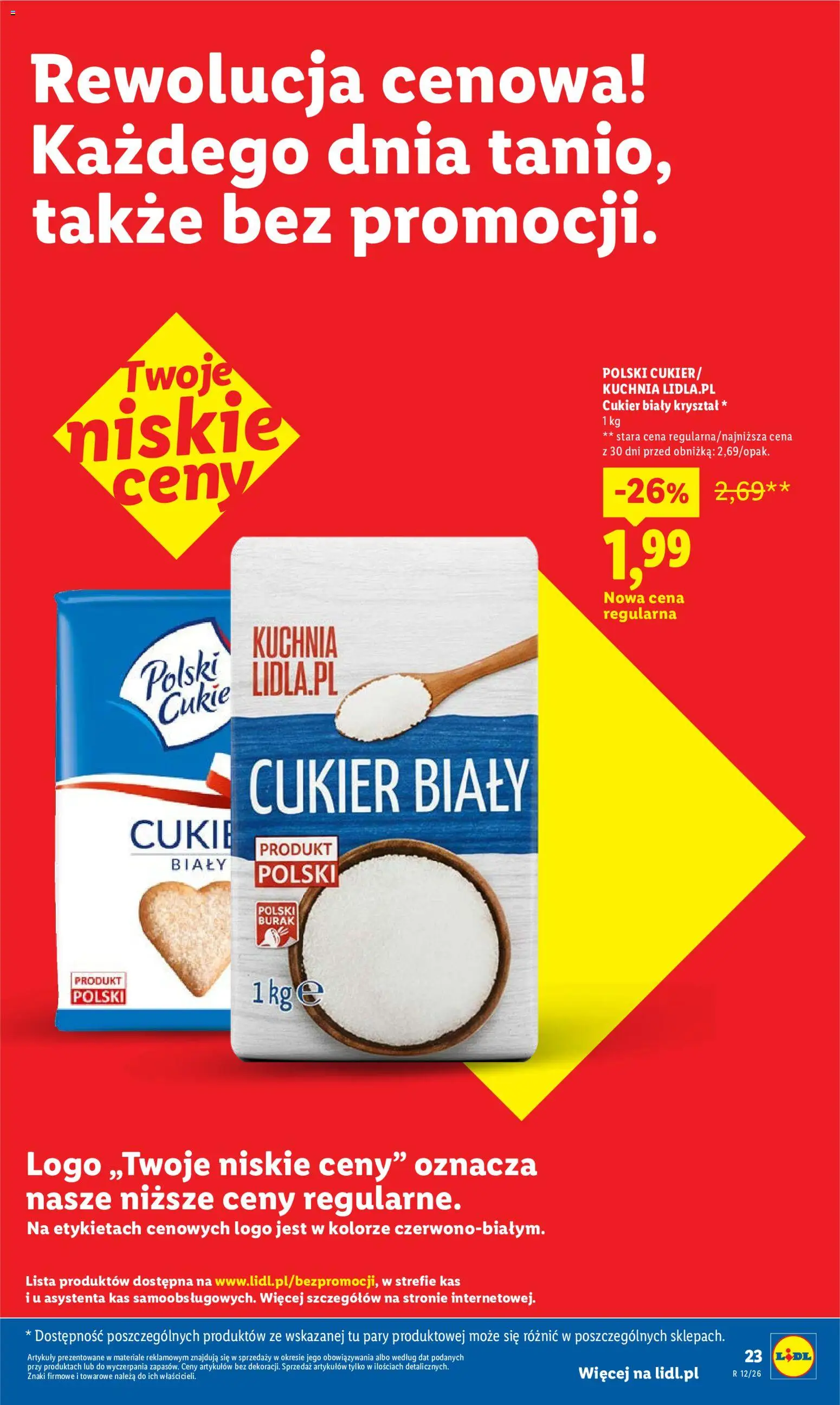 Lidl gazetka - Oszczędzaj każdego dnia od 09.05.2026 | Strona: 24 | Produkty: Burak, Cukier biały, Cukier