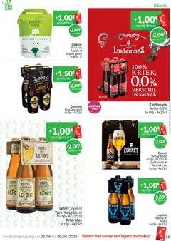 Intermarché - De juniaanbiedingen - Voorbeeld van een folder van Intermarché, geldig van 01.06.2026 | Pagina: 13 | Producten: Sap, Appels, La, Alcohol