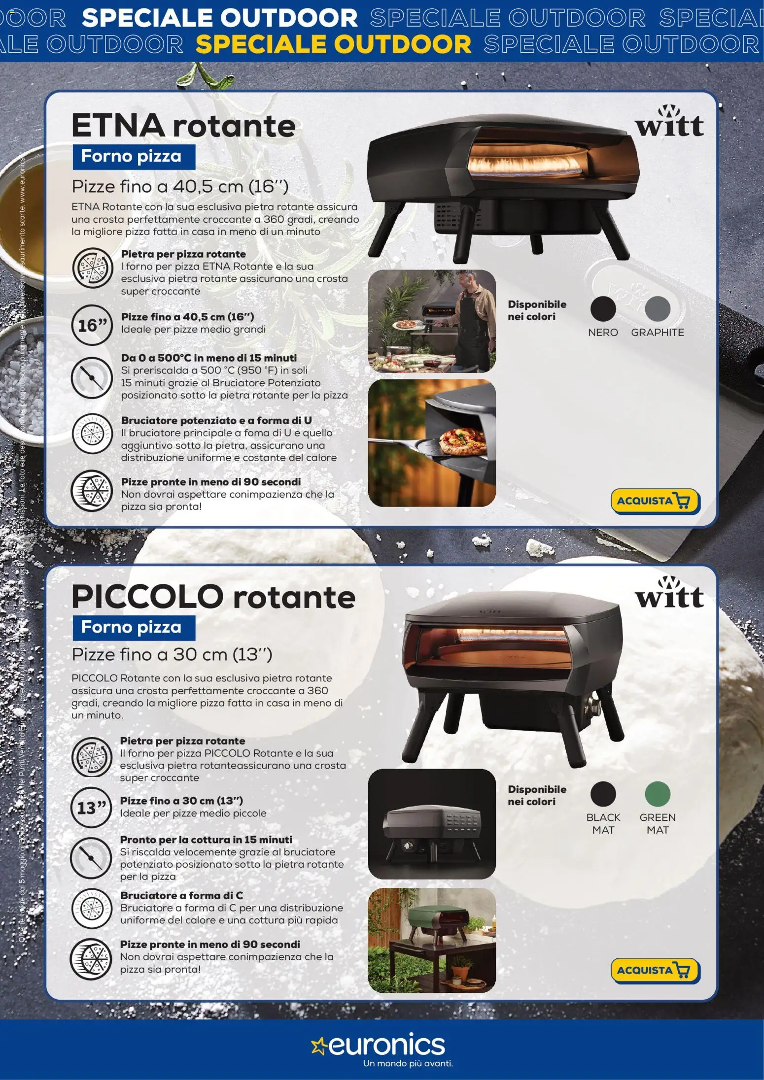 Volantino Euronics del 05/05/2026 | Pagina: 29 | Prodotti: Pizza, Forno, Il forno, Forno per pizza