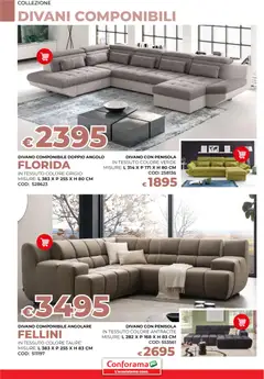 Anteprima del volantino Conforama Divani catalogo valido a partire dal 11/02/2026 | Pagina: 38 | Prodotti: Contenitore, Letto, Divano