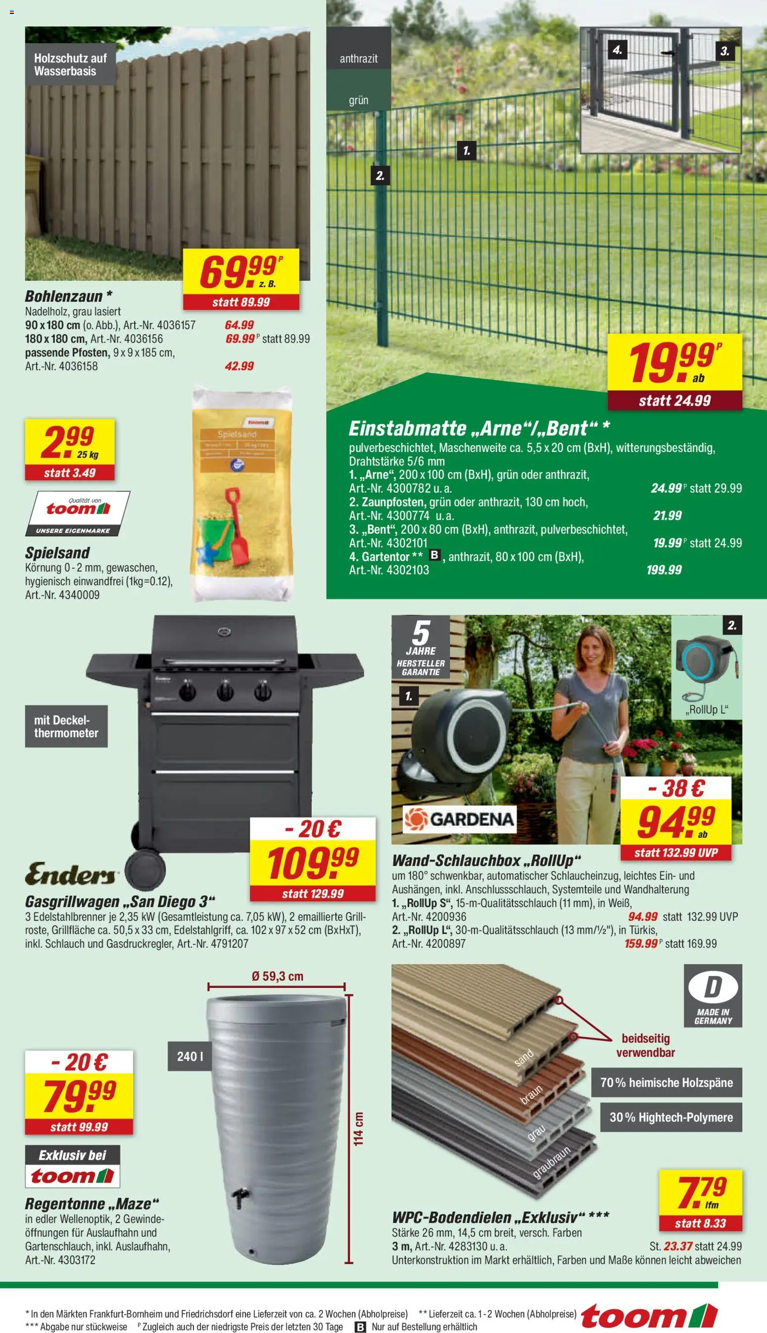 Toom Baumarkt Prospekt – gültig ab 08.08.2026 | Seite: 5 | Produkte: Grill, Thermometer