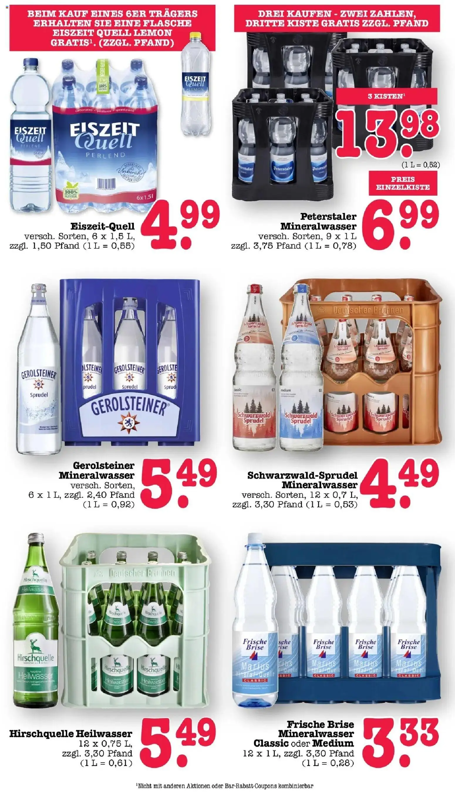 Edeka prospekt Wörth Am Rhein	 – gültig ab 27.04.2026 | Seite: 6 | Produkte: Mineralwasser, Gerolsteiner