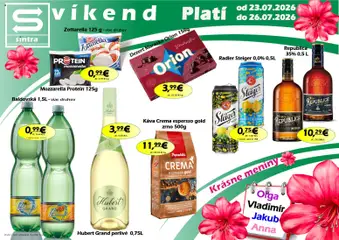 Sintra leták platný od 23.07.2026