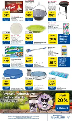 Náhled letáku Bestway Nafukovací lehátko, 187 × 71 cm od 24.06.2026 | Strana: 13